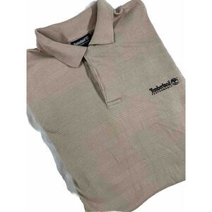Timberland Performance Polo Men's Size Large Outdoor Brown Golf‎ Shirt